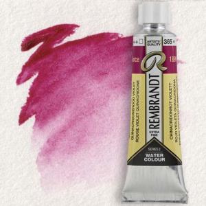 Royal Talens Rembrandt Watercolour - (0.3oz/10ml) Quinacridone Red Violet