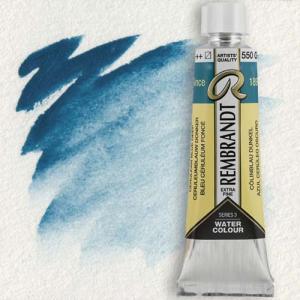 Royal Talens Rembrandt Watercolour - (0.3oz/10ml) Cerulean Blue Deep