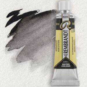 Royal Talens Rembrandt Watercolour - (0.3oz/10ml) Ivory Black