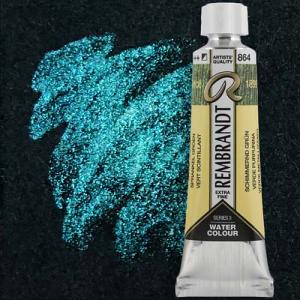 Royal Talens Rembrandt Watercolour - (0.3oz/10ml) Sparkle Green