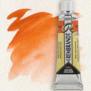 Royal Talens Rembrandt Watercolour - (0.6oz/20ml) Brilliant Orange 264