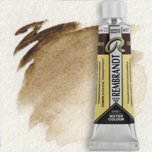 Royal Talens Rembrandt Watercolour - (0.6oz/20ml) Transparent Oxide Umber 417
