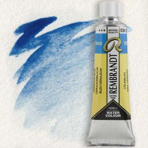 Royal Talens Rembrandt Watercolour - (0.6oz/20ml) Cerulean Blue 534