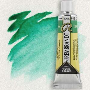 Royal Talens Rembrandt Watercolour - (0.6oz/20ml) Emerald Green 615