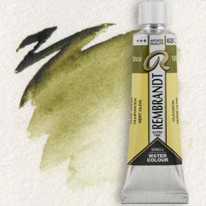 Royal Talens Rembrandt Watercolour - (0.6oz/20ml) Olive Green 620