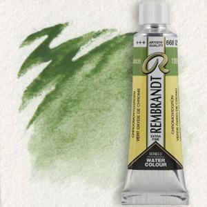 Royal Talens Rembrandt Watercolour - (0.6oz/20ml) Chromium Oxide Green 668