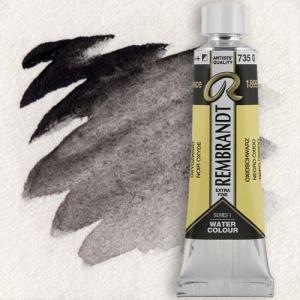 Royal Talens Rembrandt Watercolour - (0.6oz/20ml) Oxide Black 735