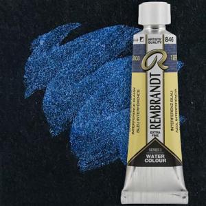 Royal Talens Rembrandt Watercolour - (0.6oz/20ml) Interference Blue 846