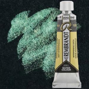 Royal Talens Rembrandt Watercolour - (0.6oz/20ml) Interference Green 848