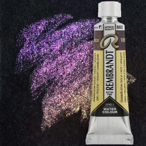Royal Talens Rembrandt Watercolour - (0.6oz/20ml) Chameleon Gold Red Violet 860