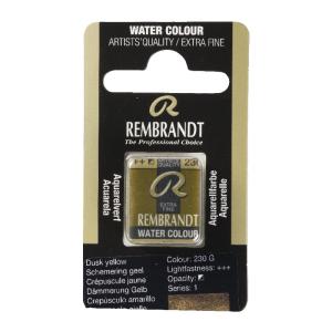 Rembrandt Professional Watercolor Half Pan -230 Dusk Yellow