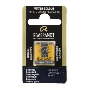 Rembrandt Professional Watercolor Half Pan -238 Gamboge