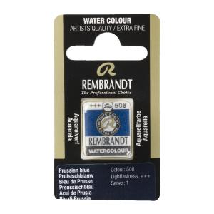 Rembrandt Professional Watercolor Half Pan -508 Prussian Blue