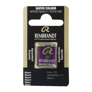 Rembrandt Professional Watercolor Half Pan - 532 Mauve