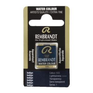 Rembrandt Professional Watercolor Half Pan -533 Indigo