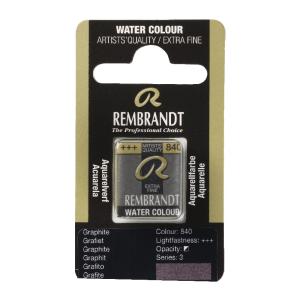 Rembrandt Professional Watercolor Half Pan -840 Graphite