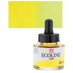 Royal Talens Ecoline Liquid Watercolor - (1oz/30ml) Lemon Yellow