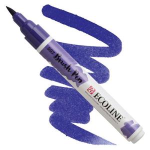 Royal Talens Ecoline Water Colour Brush Pen - Ultramarine Violet