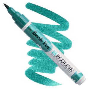Royal Talens Ecoline Water Colour Brush Pen - Bluish Green
