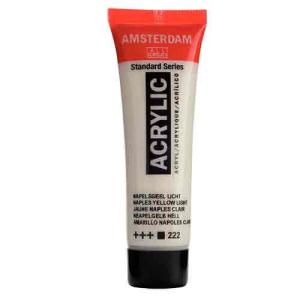 Royal Talens Amsterdam Acrylic Paint - (0.7oz/20ml) Naples Yellow Light