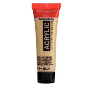 Royal Talens Amsterdam Acrylic Paint - (0.7oz/20ml) Naples Yellow Deep