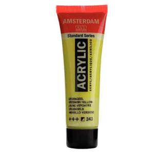 Royal Talens Amsterdam Acrylic Paint - (0.7oz/20ml)  Greenish Yellow