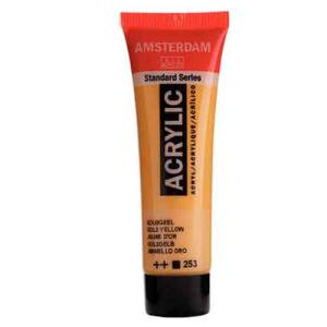 Royal Talens Amsterdam Acrylic Paint - (0.7oz/20ml) Gold Yellow