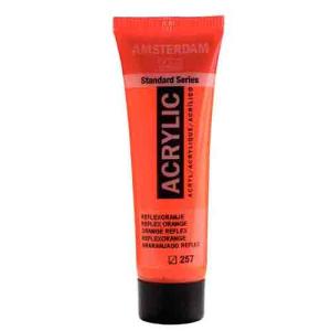 Royal Talens Amsterdam Acrylic Paint - (0.7oz/20ml) Reflex Orange