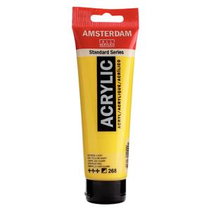 Royal Talens Amsterdam Acrylic Paint - (0.7oz/20ml) Azo Yellow Light