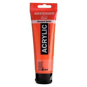 Royal Talens Amsterdam Acrylic Paint - (0.7oz/20ml) Vermillion