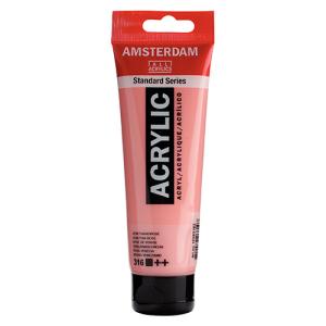 Royal Talens Amsterdam Acrylic Paint - (0.7oz/20ml) Venetian Rose