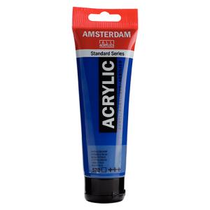 Royal Talens Amsterdam Acrylic Paint - (0.7oz/20ml) Phthalo Blue