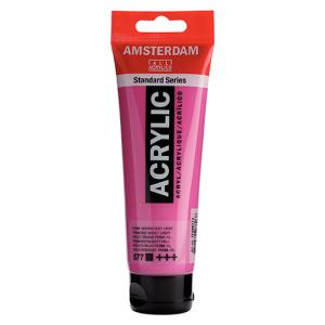 Royal Talens Amsterdam Acrylic Paint - (0.7oz/20ml) Permanent Red Violet Light