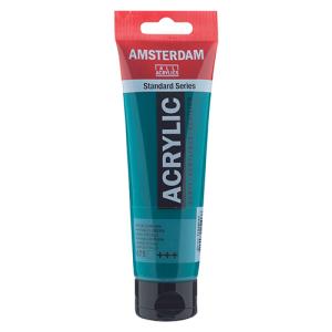 Royal Talens Amsterdam Acrylic Paint - (0.7oz/20ml) Phthalo Green