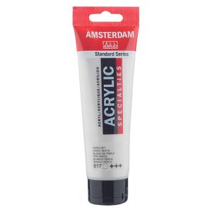 Royal Talens Amsterdam Acrylic Paint - (0.7oz/20ml) Pearl White