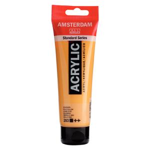 Royal Talens Amsterdam Acrylic Paint - (4.1oz/120ml) Gold Yellow