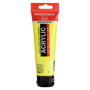 Royal Talens Amsterdam Acrylic Paint - (4.1oz/120ml) Reflex Yellow