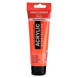 Royal Talens Amsterdam Acrylic Paint - (4.1oz/120ml) Reflex Orange