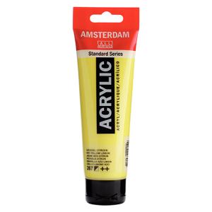 Royal Talens Amsterdam Acrylic Paint - (4.1oz/120ml) Azo Yellow Lemon