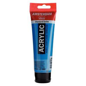 Royal Talens Amsterdam Acrylic Paint - (4.1oz/120ml) Manganese Blue