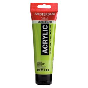 Royal Talens Amsterdam Acrylic Paint - (4.1oz/120ml) Yellowish Green
