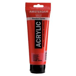 Royal Talens Amsterdam Acrylic Paint - (250ml) Pyrrole Red