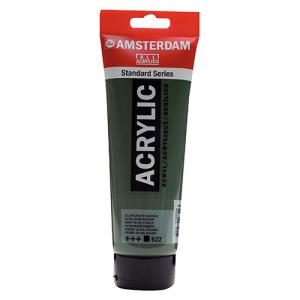 Royal Talens Amsterdam Acrylic Paint - (250ml) Olive Green Deep