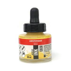 Royal Talens Amsterdam Acrylic Ink - (1oz/30ml) Naples Yellow