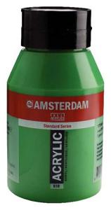 Royal Talens Amsterdam Acrylic Paint - (33.8oz/1000ml) 618 Permanent Green