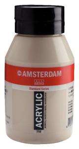 Royal Talens Amsterdam Acrylic Paint - (33.8oz/1000ml) 718 Warm Grey