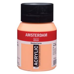 Royal Talens Amsterdam Acrylic Paint - (16.9oz/500ml) Naples Yellow Red