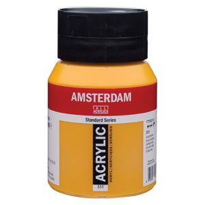 Royal Talens Amsterdam Acrylic Paint - (16.9oz/500ml) Gold Ochre