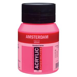 Royal Talens Amsterdam Acrylic Paint - (16.9oz/500ml) Reflex Rose