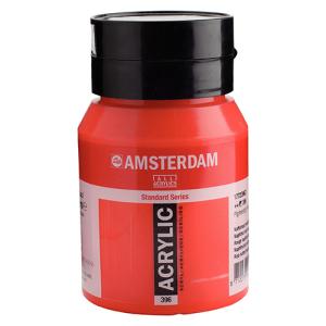 Royal Talens Amsterdam Acrylic Paint - (16.9oz/500ml) Naphthol Red Medium